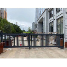 Electric Metal Door Tail Sliding Gate Design and Price Electric Aluminium Sliding Gate